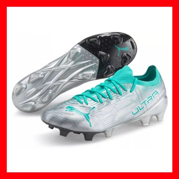 PUMA Mercedes F1 ULTRA 1.4 FG/AG Soccer Cleats LIMITED EDITION Men\'s Size 9 main image 4